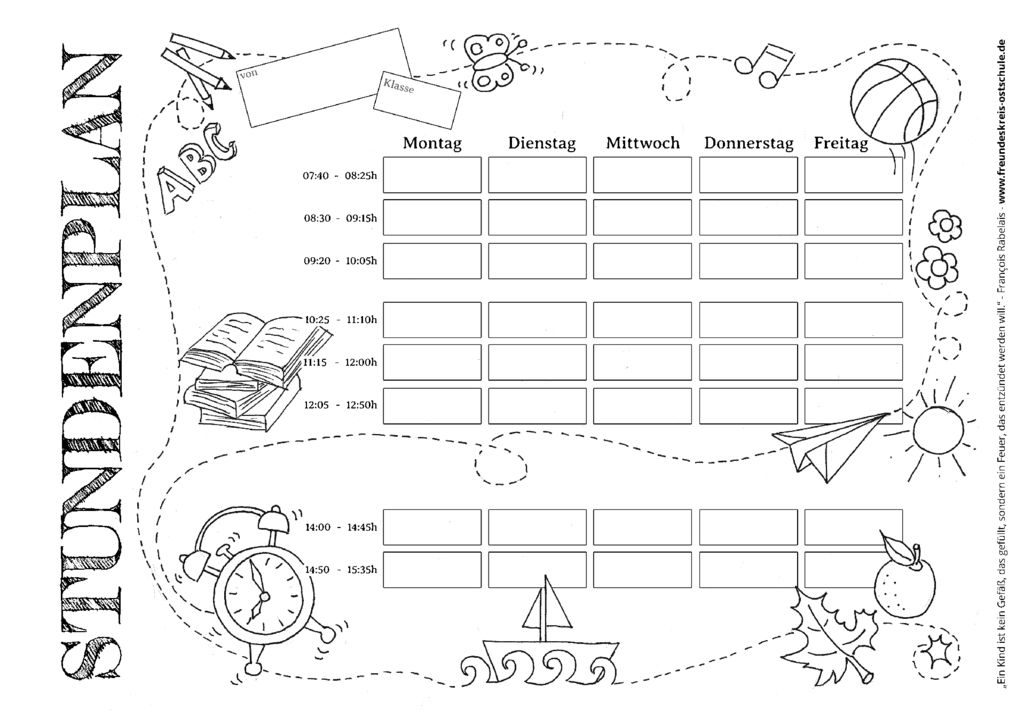thumbnail of Stundenplan
